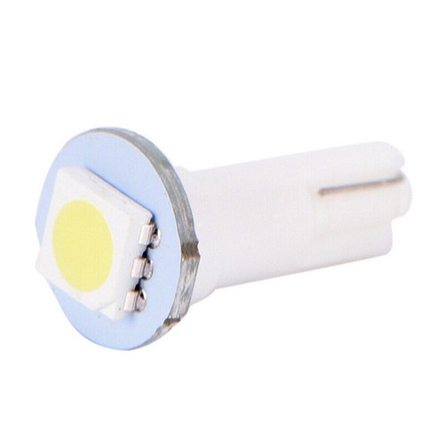 T5 Car Parts Instrument Panel Cluster White LED Dash Light Bulb W/ Twist Sockets - Picture 8 of 12