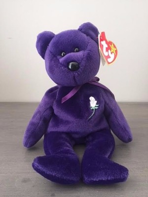 1st edition princess diana beanie bear