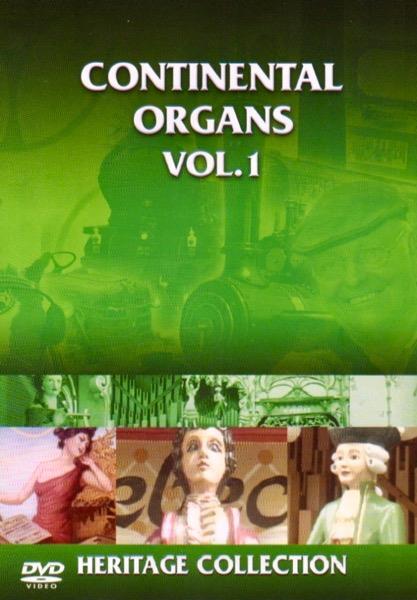 Continental Organs Vol 1 : Heritage Collection (DVD / Paul Donoghue 2005)