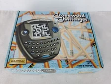 Radica Crossword Challenger Handheld Electronic Game Model 9954