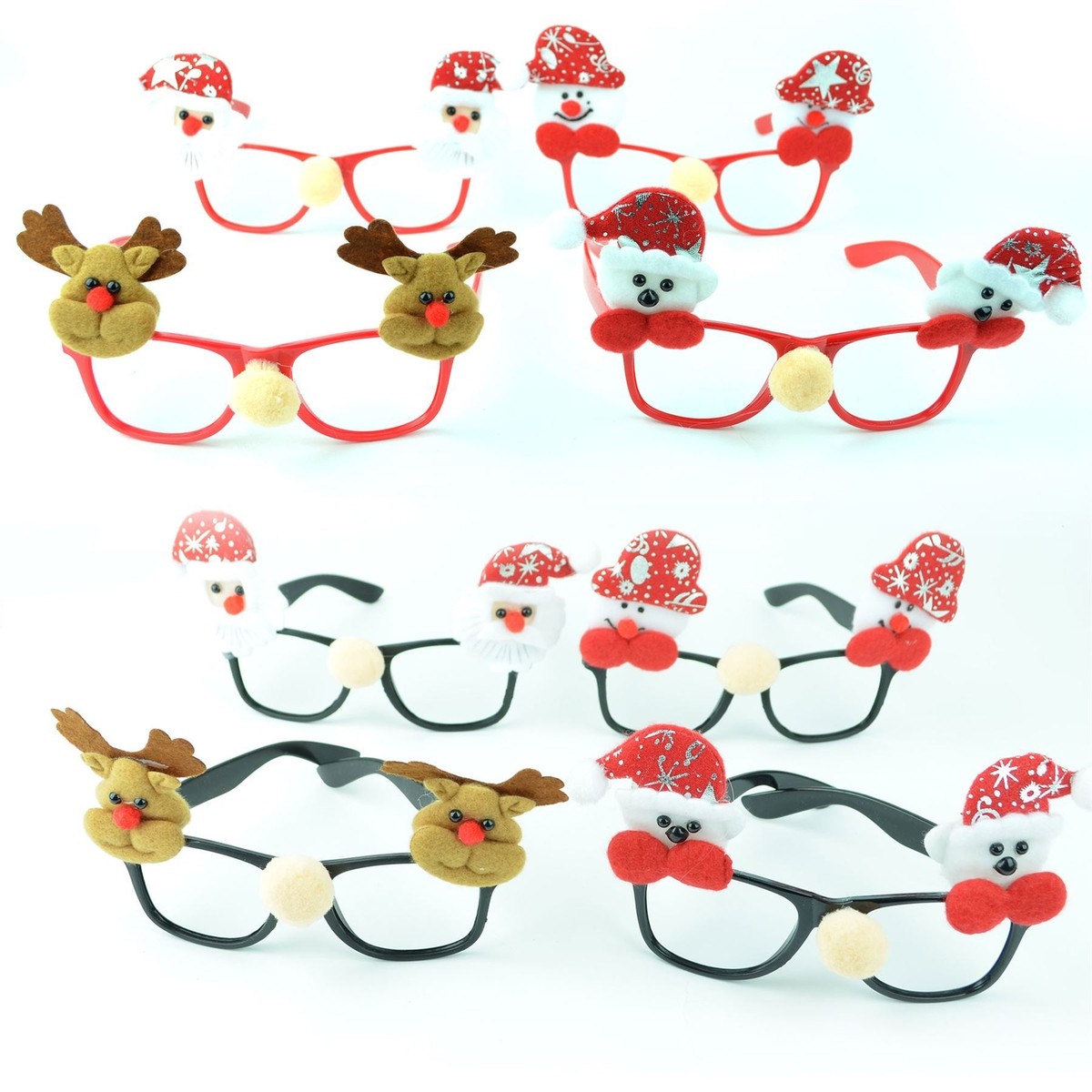 Christmas Glasses Specs Novelty Xmas Sunglasses Fancy Dress Party
