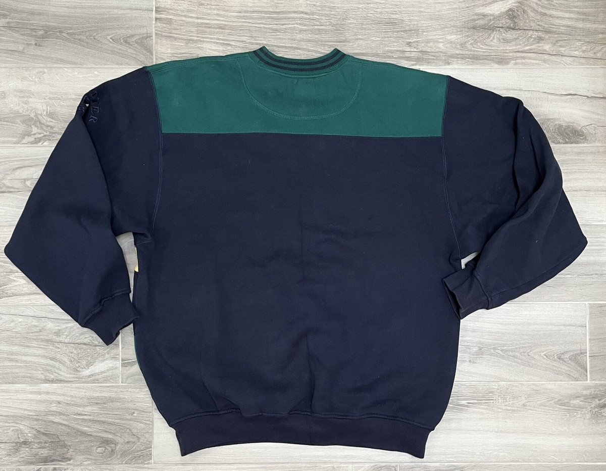 Mickey Mouse 1990's Vintage Cutter & Buck Fleece Colorblock