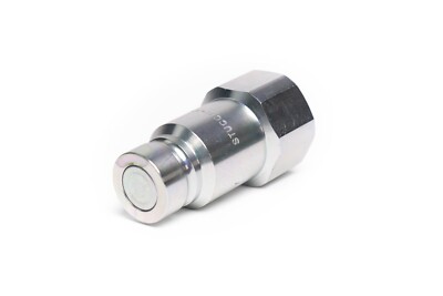Stucchi Skid Steer Coupling, 3571 PSI, 3/4 SAE F Thread, 3/4 F Flat Face