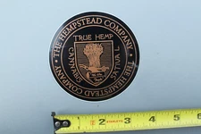 The Hempstead Co True Hemp Cannabis Sativa  Z85A Vintage Skateboarding STICKER