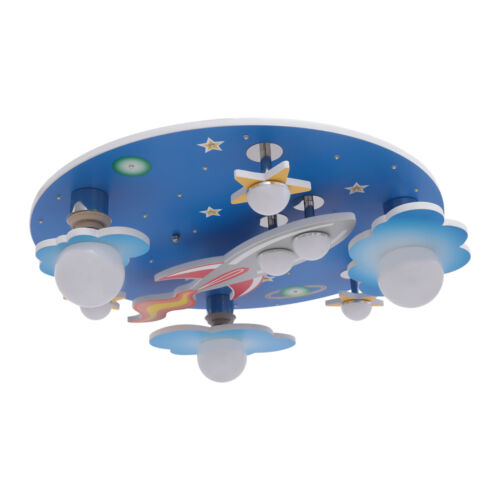 Plafoniera moderna,lampada LED cameretta bambini,con telecomando,ragazzi e M?ragazzi - Foto 10 di 12