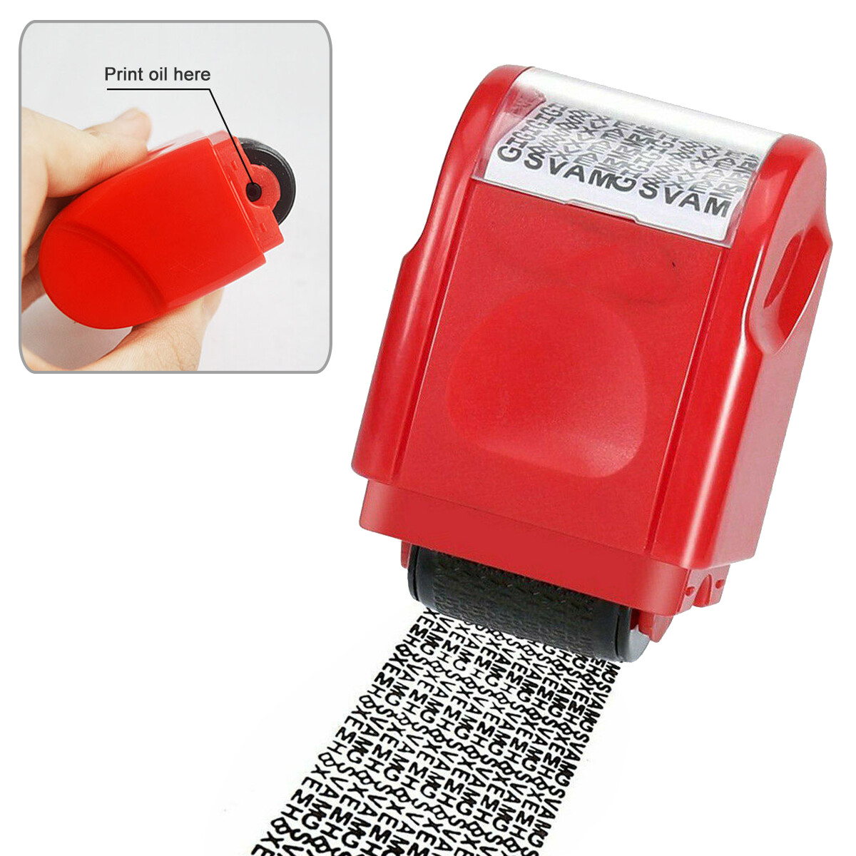 Miseyo Identity Theft Protection Roller Stamp Guard