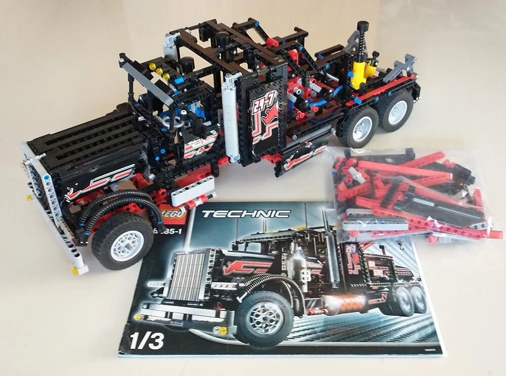 Sammensætning Mediator overskridelsen LEGO Technic 8285 Huge Black Tow Truck, incomplete, RARE | eBay