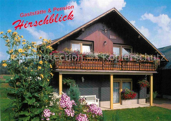 42624091 Friedrichshoehe Neuhaus Rennweg Gaststaette Pension Hirschblick Neuhaus