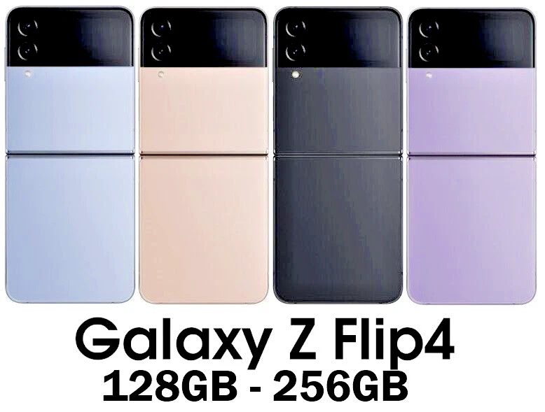 Samsung Galaxy Z Flip 4 5G F721U 128GB 256GB Graphite Blue Purple
