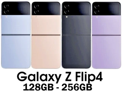 Samsung Galaxy Z Flip 4 5G F721U 128GB 256GB Graphite Blue Purple