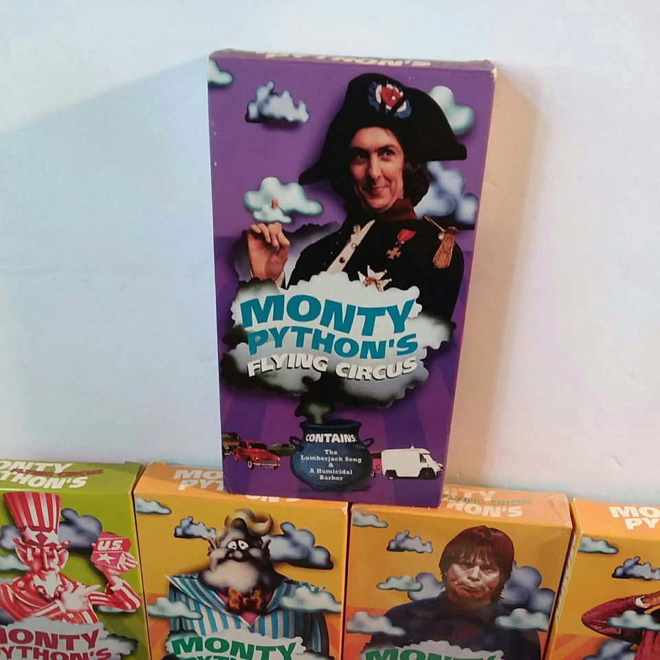 Monty Python's Flying Circus VHS  British Comedy -  11 VHS Tapes - Image 3 of 4
