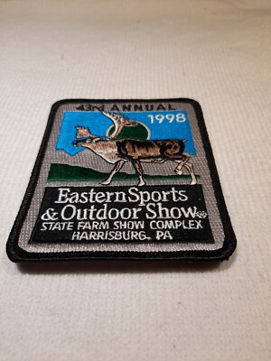 1998 Eastern Sports Outdoor Show State Farm Show Complex Pennsylvania Patch 43rd
