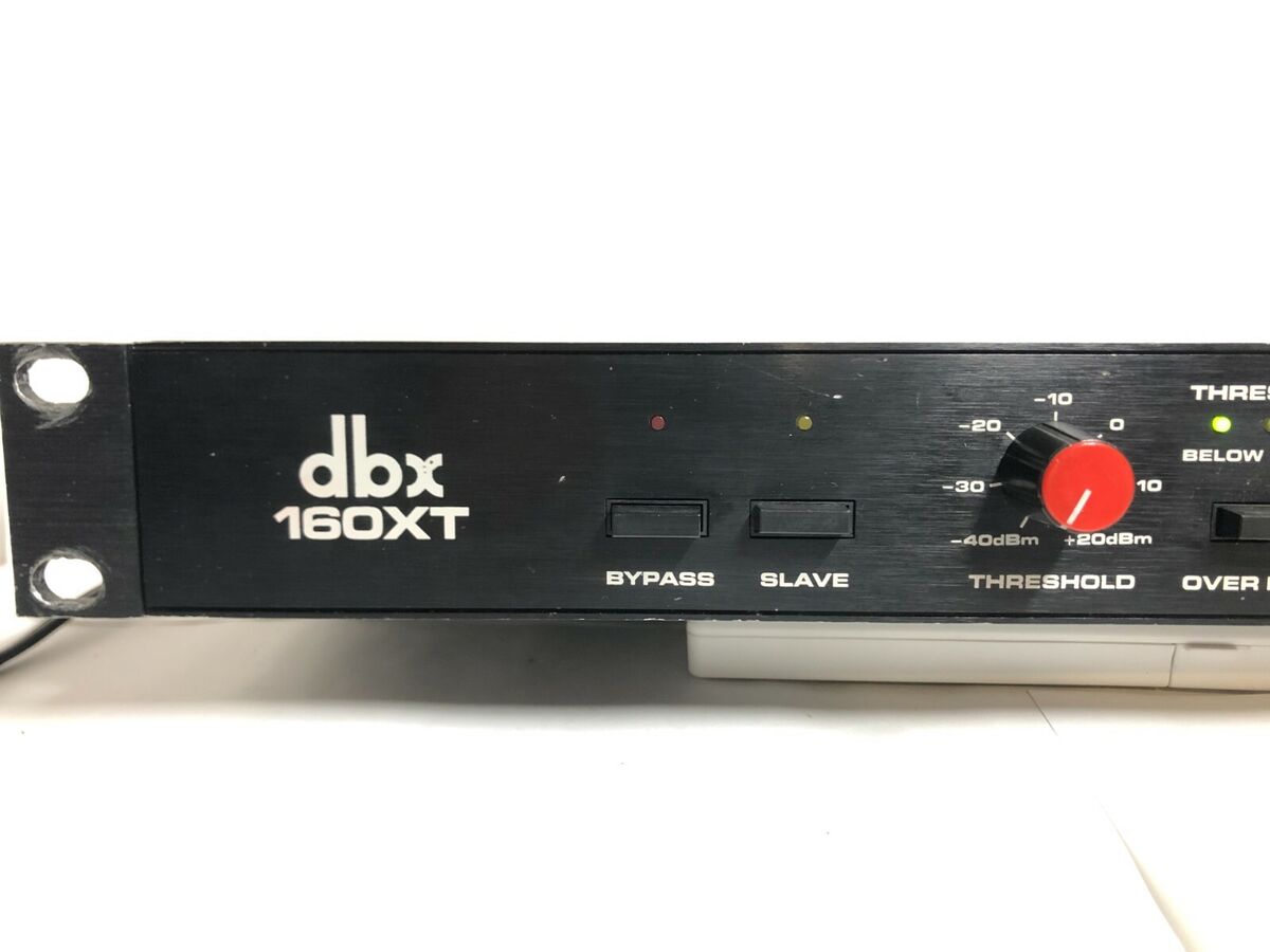 DBX 160XT Monaural Compressor Limiter Signal Processor Tested From Japan F/S