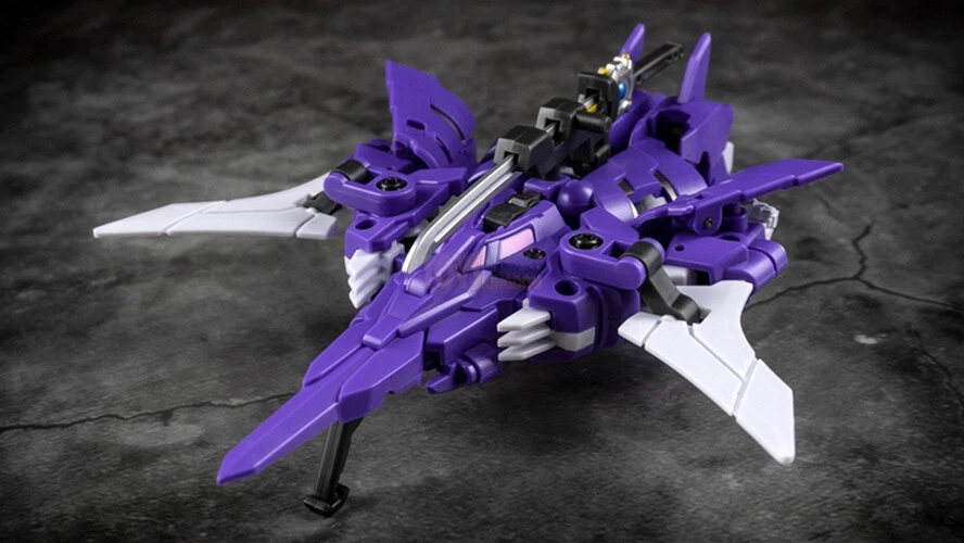New Deformabl Robot Cyclonus Decepticon IF EX-48 Action Figure Toys 4" In Stock！ - Image 2 of 4