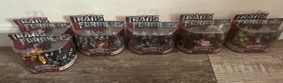 Hasbro TRANSFORMERS Robot Heroes Movie Series Generation 1 Lot of Six