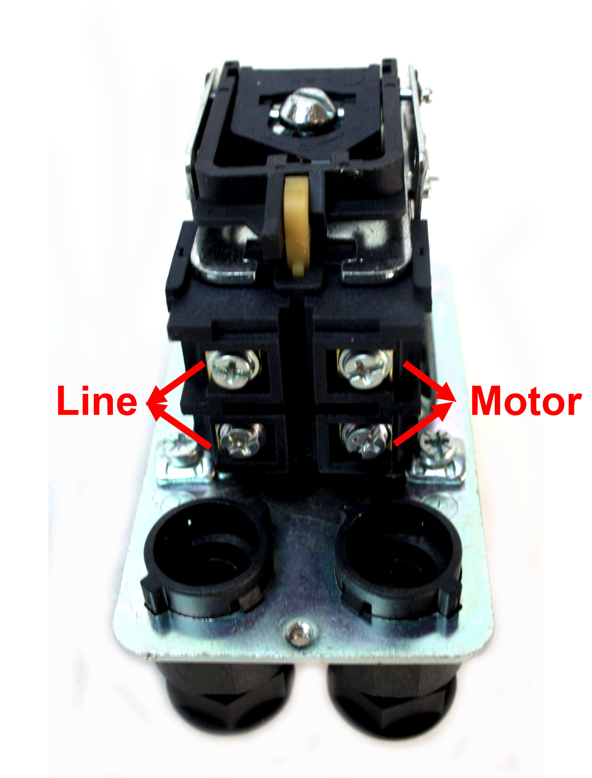 AIR COMPRESSOR PRESSURE SWITCH KIT WITH REGULATOR GAUGE & SAFETY 95-125 PSI