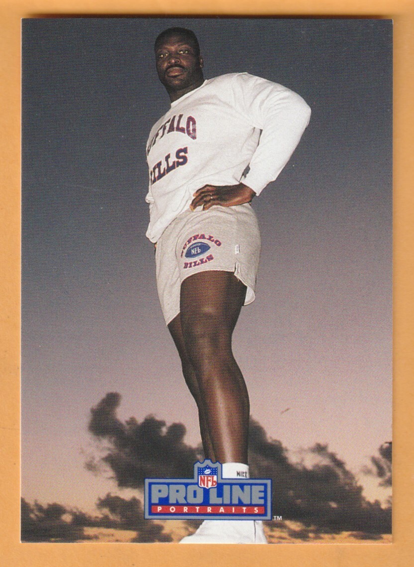 Bruce Smith Buffalo Bills 1991 Pro Line Portraits #252 HOF Virginia Tech Hokies