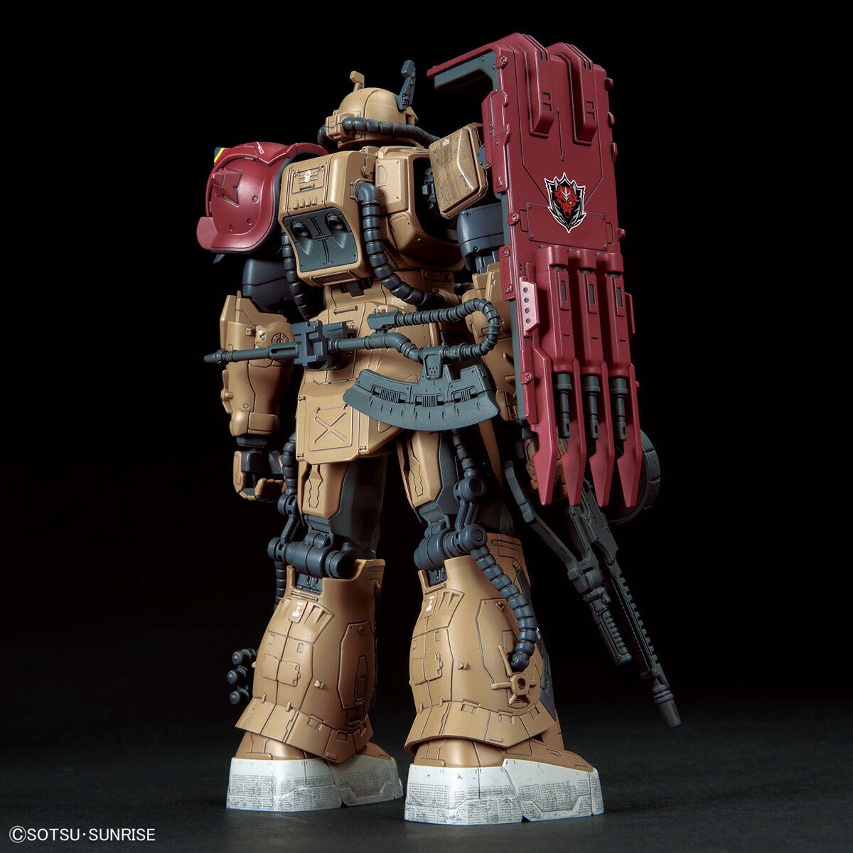 HG GUNDAM EX & MS-06F ZAKU F SOLARI セット BANDAI HG 1/144 GUNDAM MS-06F ZAKU 2 F TYPE SOLARI (RFV