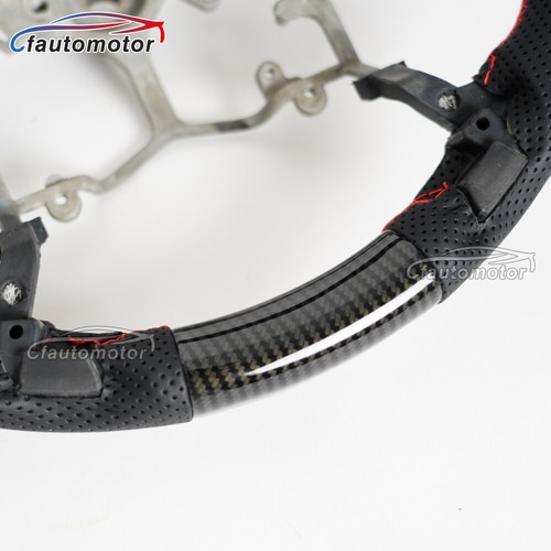Hydro Dip Carbon Fiber Steering Wheel for 2010+Toyota Prado Tundra 4 Runner - Picture 9 of 12
