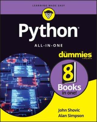 Python All-In-One for Dummies by John C Shovic: Used
