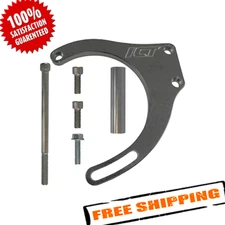 ICT Billet BBC Billet Low Mount Alternator Bracket Kit (for Long Water Pump)