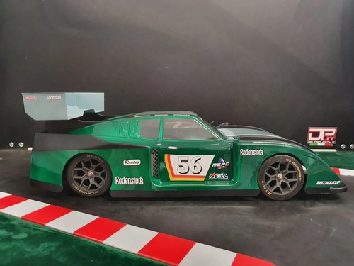 4004 DELTA PLASTIK TOYOTA CELICA BODY RC ARRMA VENDETTA 1/8 + WING INCLUDED - Picture 2 of 7