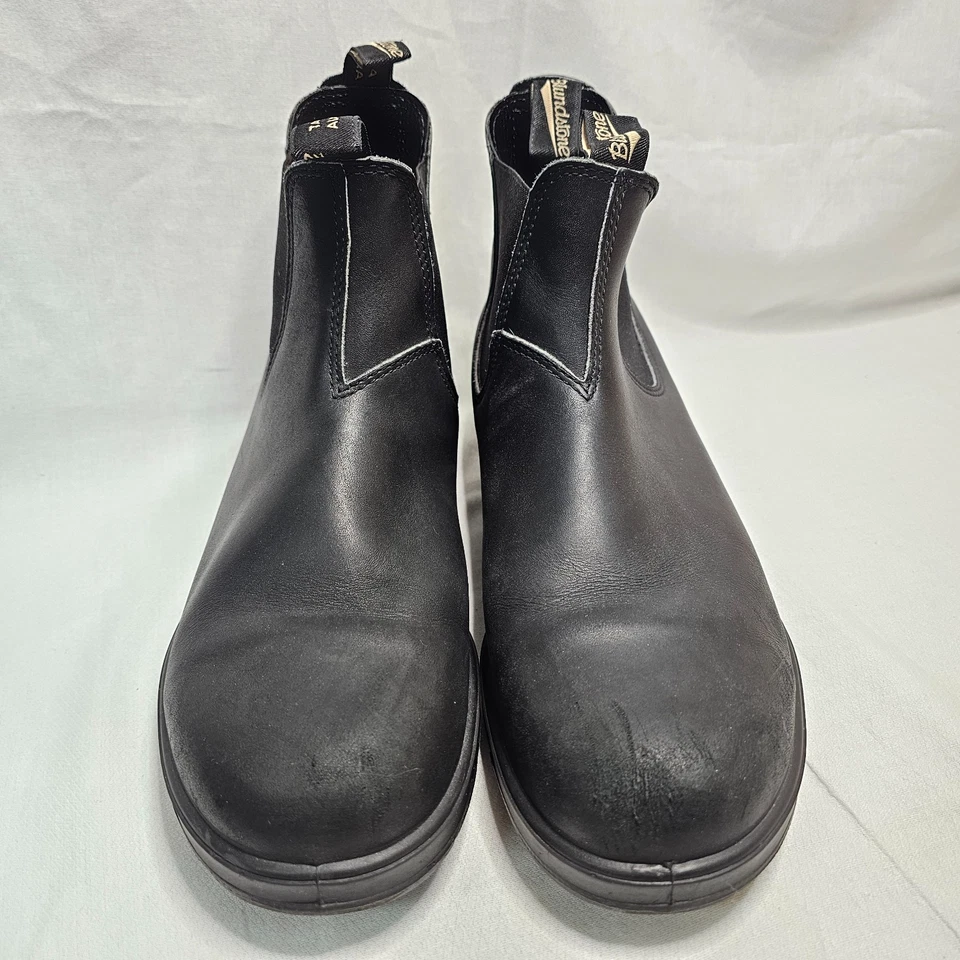Botas de trabajo Chelsea sin cordones Blundstone #500 negras para hombre talla 11AU - 12US Foto 2 de 4