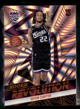 2024-25 REVOLUTION ROOKIE REVOLUTION SUNBURST /75 DEVIN CARTER KINGS