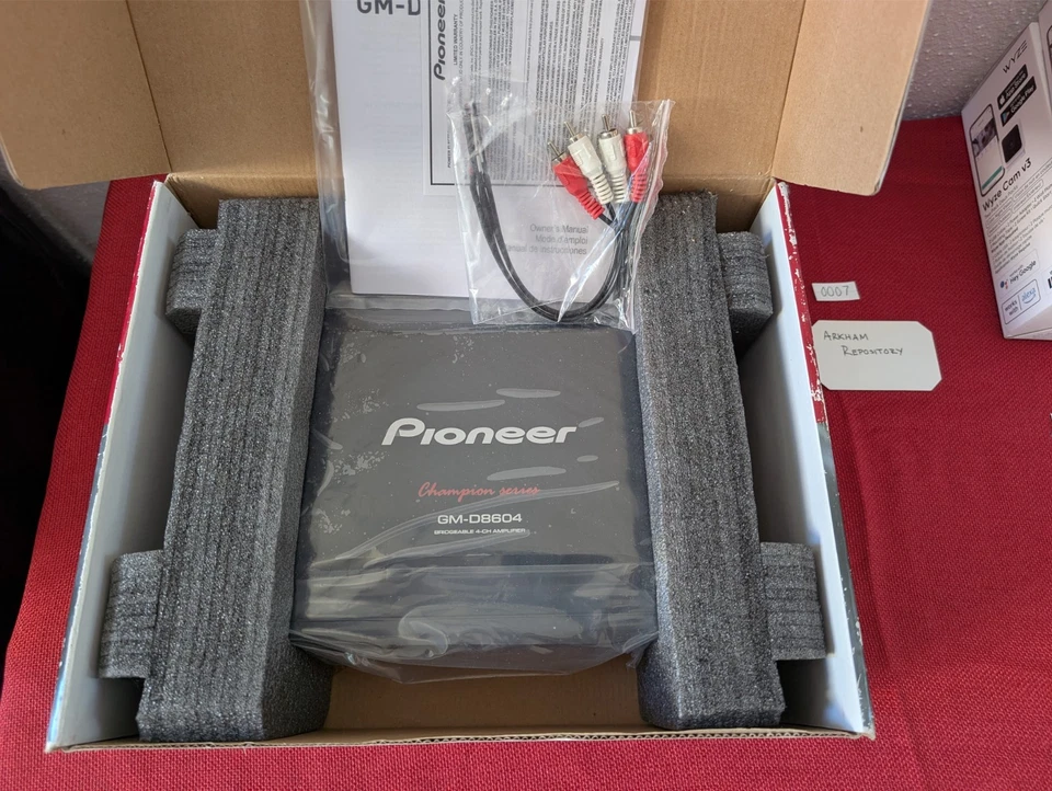 Amplificador coche 4 canales GM-D8604 Pioneer Foto 4 de 4