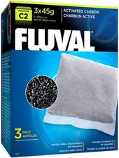 Fluval C2 Activated Carbon Aquarium Filter Media 3-Pack Replacement 14011