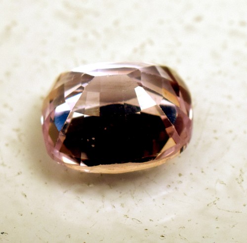 Lab Grown Pink Morganite Gemstone Cushion Cut 9.50 Ct Certified Loose Gemstone - Picture 4 of 5