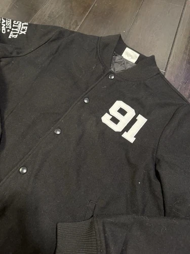 Larry June 91 Complex Family Style Oakland Varsity Jacket Size Medium Rare - product listing photo