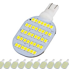 Super Bright T10 Led Bulbs 12v Rv Ceiling Dome Light 6000k White Pack Of 10 Super Bright T10 Led Bulbs 12v Rv Ceiling Dome Light 6000k White Pack Of 10