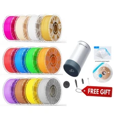 12KG Creality Hyper PLA RFID 3D Filament+Filament Vacuum Storage Refuse Moisture