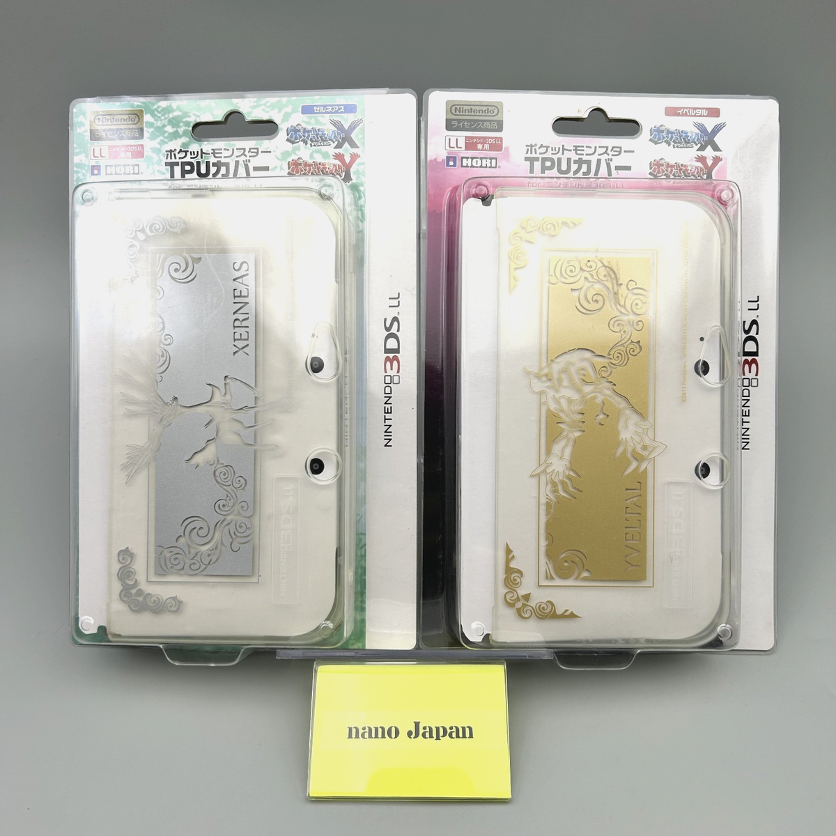 Pokemon Xerneas Yveltal Nintendo 3DS XL Official TPU Clear Cover