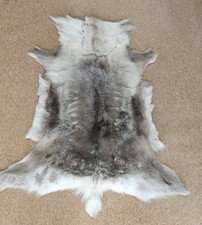 Finnish Reindeer Skin Throw/Rug Brand New
