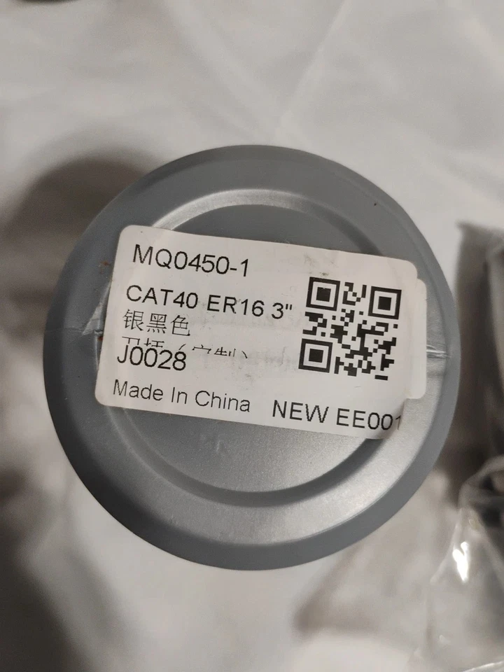 Portaherramientas Portabrocas 3" MQ0450 Vástago Tamaño CAT40 Pinza Serie ER16 Estándar  Foto 2 de 3