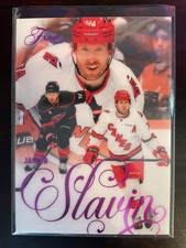 Jaccob Slavin 2025-26 Upper Deck Flair Backcheck Parallel #048/199