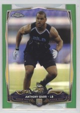 2014 Topps Chrome Green Refractor Anthony Barr #161 1m8