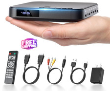 Mini DVD Player - 1080P HD Compact Player for TVs with HDMI, All Region