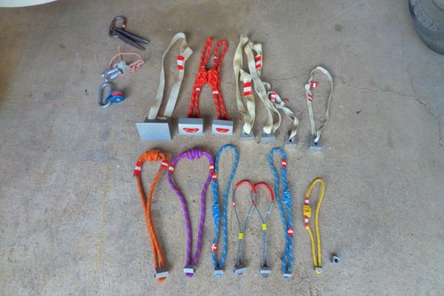 15 Vintage-SMC, Choinard Black Diamond Hex Chocks/Nuts Rock Climbing Gear