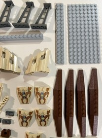 Lego Bionicle Life On Mars Excavation Searcher 7316 Replacement Parts (118 pcs)