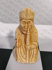 STUDIO ANNE CARLTON ISLE OF LEWIS CHESS BISHOP PIECE 3 5/16"