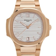 Patek Philippe Nautilus 7118/1R-001 'Ladies' Automatic Rose Gold Silvery 5