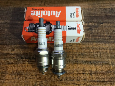 2 Autolite Copper Core 4275 Spark Plugs for M43S 5613482 3036 2298 10 Ignition