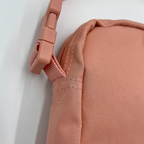 Nike Heritage Crossbody Bag Canyon Pink Shoulder Strap Zipper Pockets FLAWS - Picture 16 of 16