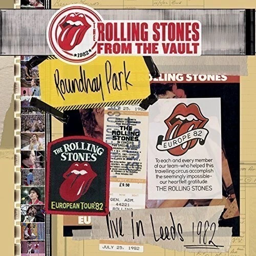 Rolling Stones - From the Vaul : Live in Leeds 1982 - 3 LP +DVD