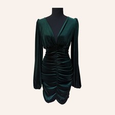 emerald green bodycon party dress homecoming size 10