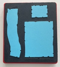 Sizzix Large Red Original Die Cutter ~ ANCIENT DOCUMENT ~ Die Cut Parchment Card