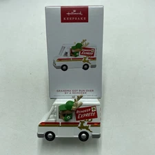 Hallmark Keepsake Grandma Got Run Over by a Reindeer Christmas Ornament 2023